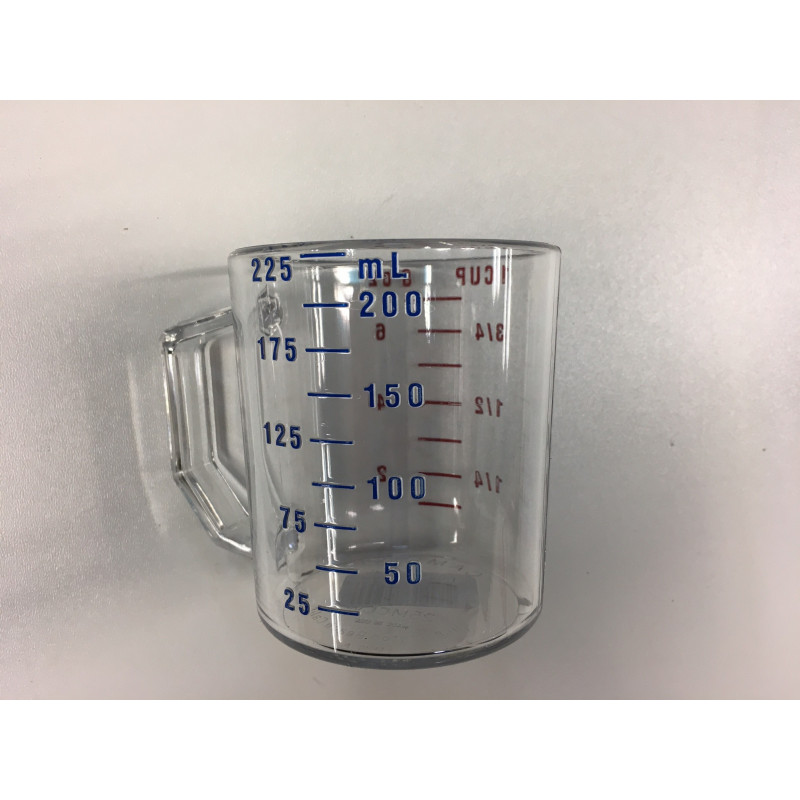 8 OZ 0,25L measuring cup / 8 OZ 0,25L Messbecher