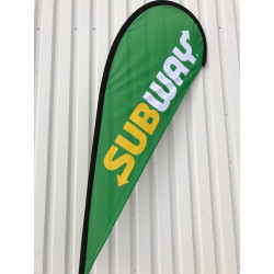 drapeau de remplacement pour beachflag Large (3,40m)