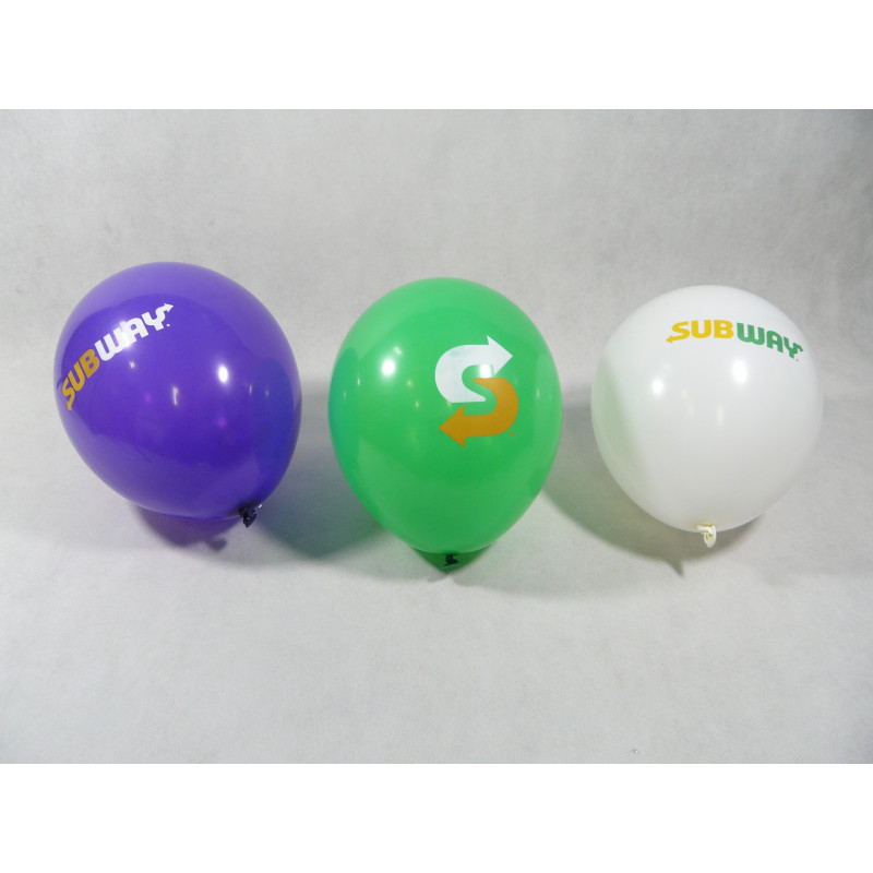 Ballons "Subway" (200 pièces)