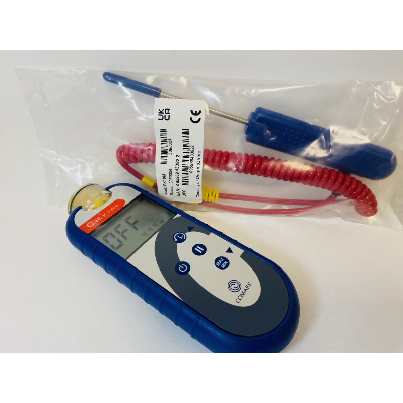 Thermometer Set Comark C48 with case