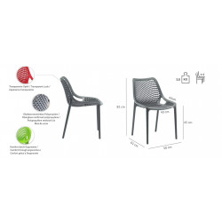 Outdoor Chair - Antracite