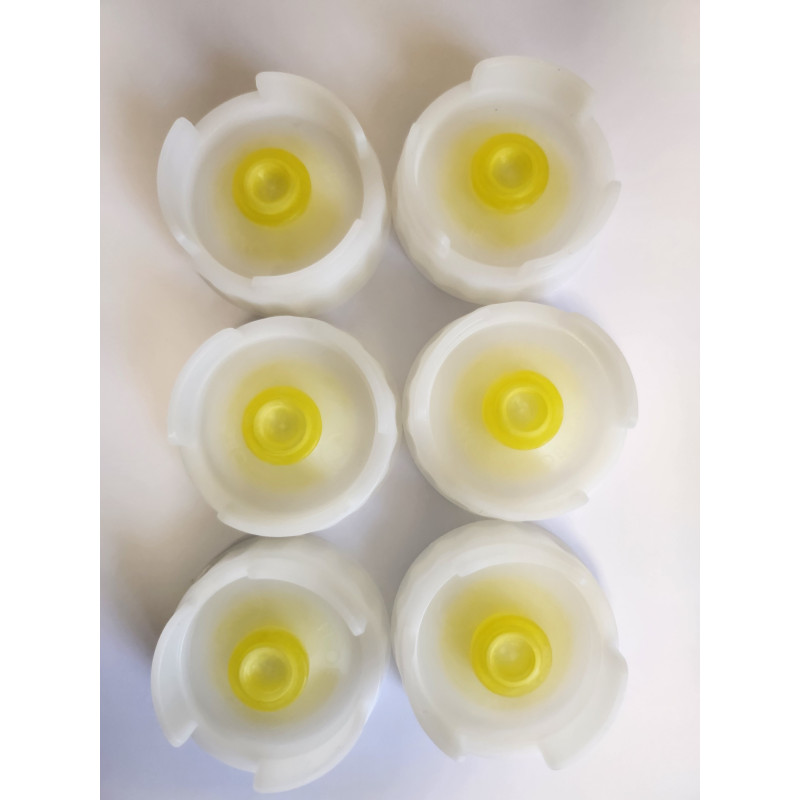 NEW Dispensing Cap w Valve 6pk