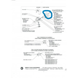 Adjusting Plate ASM and Handle (Used) 50% Reduced