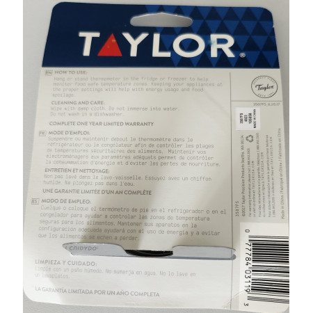Freezer Thermomter (Round)