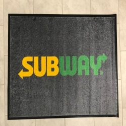 Subway Fußmatte FRESH FORWARD Grau mit Rand